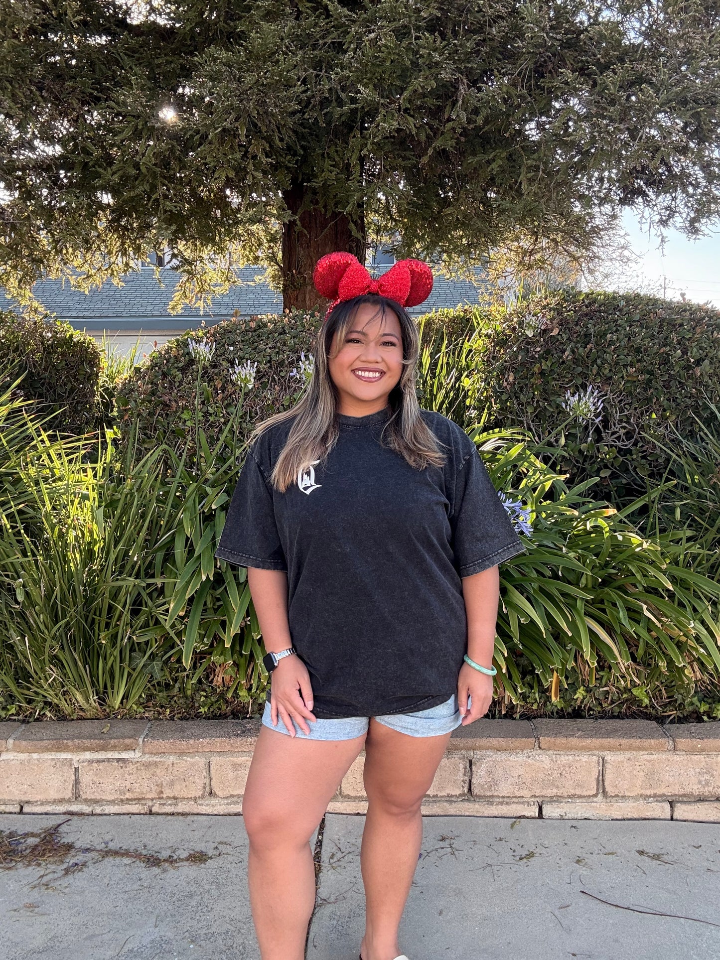 ALOHA MICKEY & FRIENDS OVERSIZED T-SHIRT
