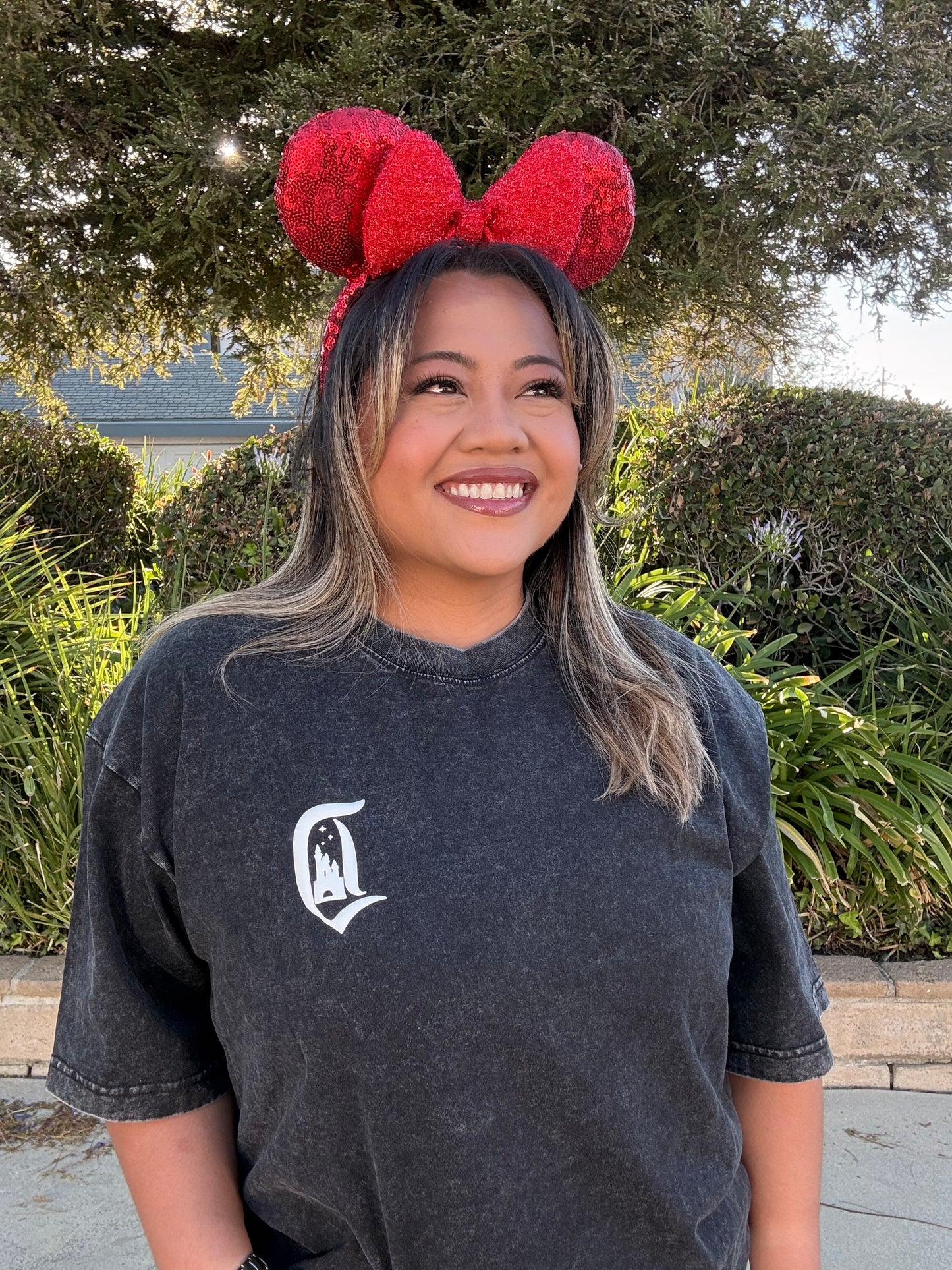 ALOHA MICKEY & FRIENDS OVERSIZED T-SHIRT