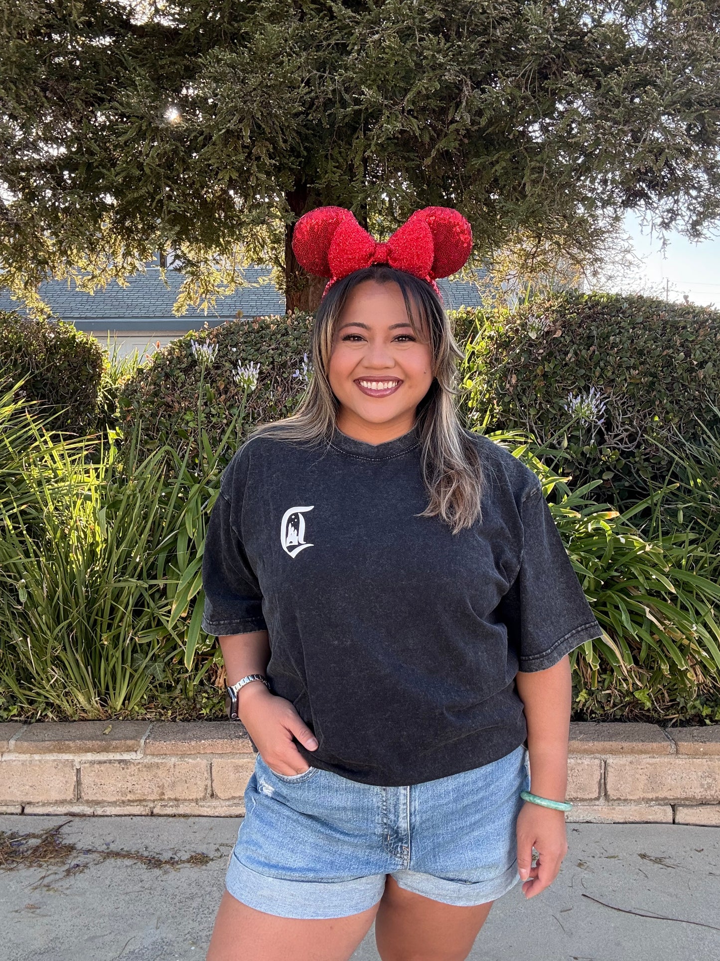 ALOHA MICKEY & FRIENDS OVERSIZED T-SHIRT