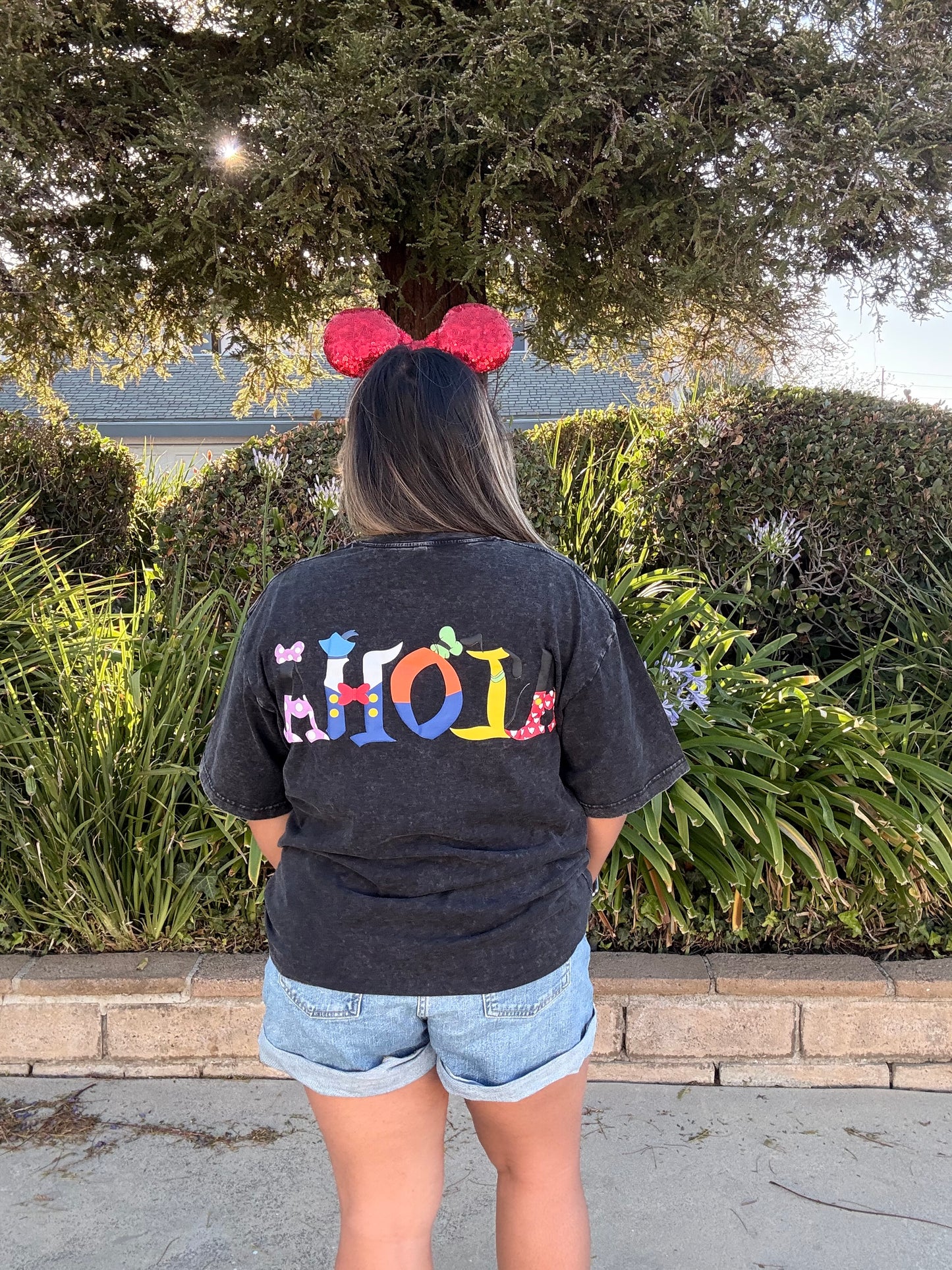 ALOHA MICKEY & FRIENDS OVERSIZED T-SHIRT