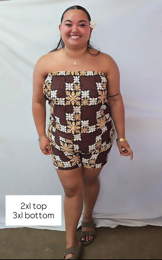 BROWN KUIKI SHORTS