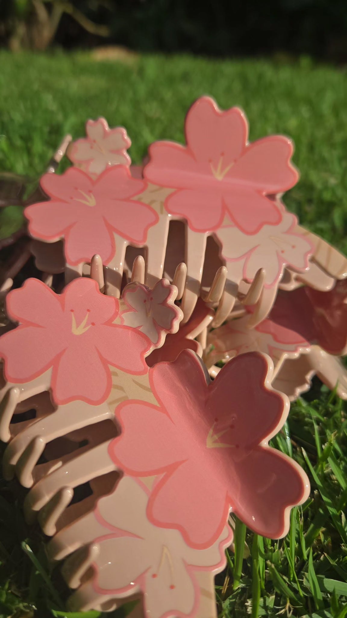 CHERRY BLOSSOMS HAIR CLIP